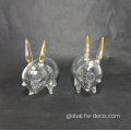 Salt And Pepper Shaker borosilicate glass animal salt and pepper shaker set Factory